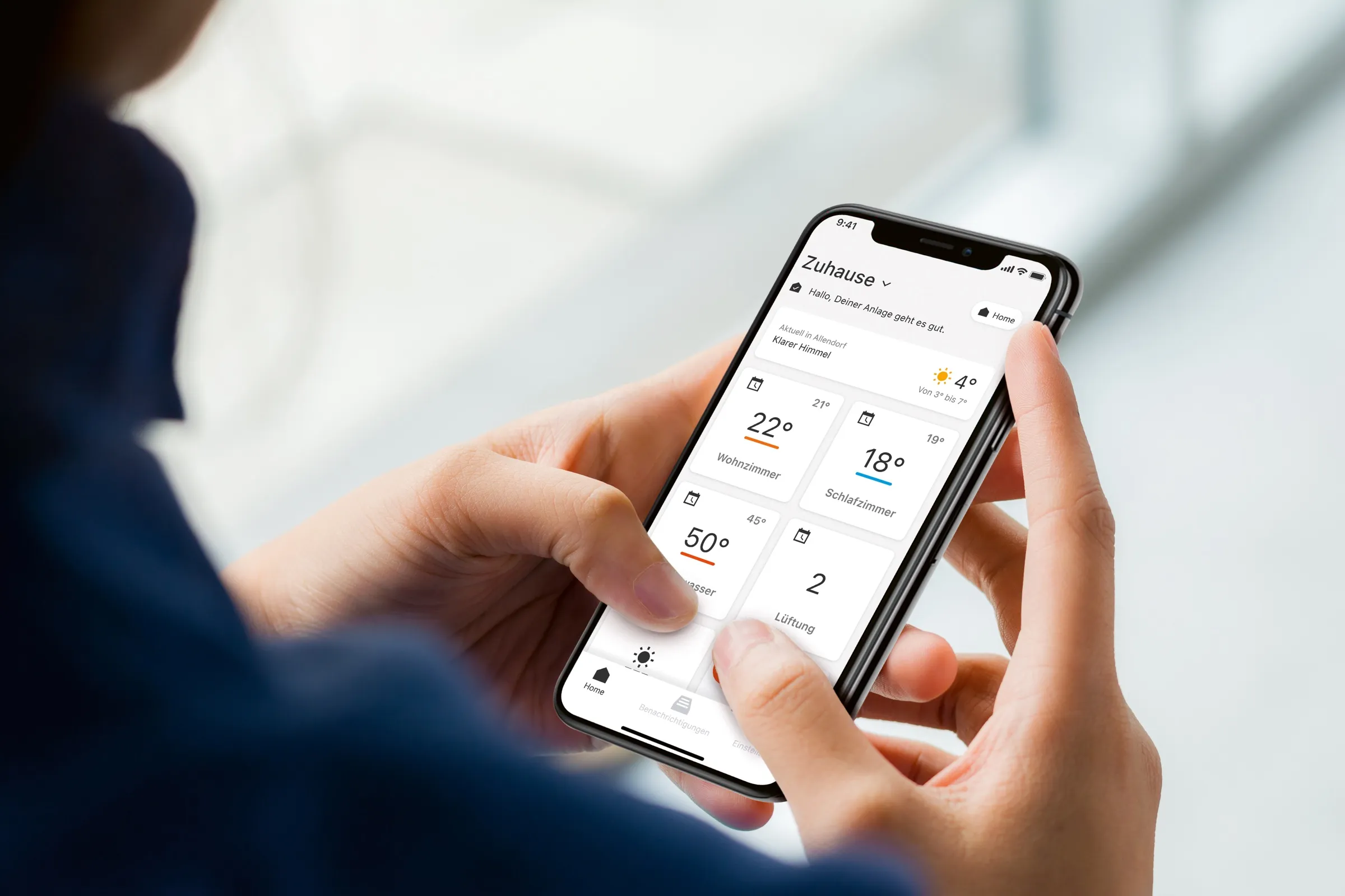 Steuerung der Viessmann Wärmepumpe per ViCare App